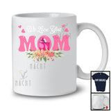 We Love You Mom, Awesome Mother's Day Flowers Hearts, Matching Bartender Family Group T-Shirt