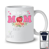 We Love You Mom, Awesome Mother's Day Flowers Hearts, Matching Teacher Family Group T-Shirt