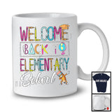 Welcome Back To Elementary School, Colorful Back To School Last Day, Dabbing Pencil Students T-Shirt