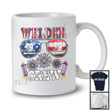 Welder Crew, Wonderful 4th Of July American Flag Sunglasses, Patriotic Careers Proud T-Shirt