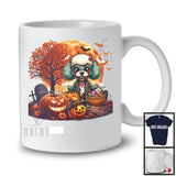 Zombie Poodle Witch Trick Or Treat, Creepy Halloween Pumpkin Candy Lover, Family Group T-Shirt