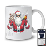 Zoo Keeper Santa, Awesome Christmas Santa Sunglasses, Snowing Matching Careers Group T-Shirt