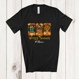 MacnyStore - Personalized Custom Name Cozy Season; Happy Thanksgiving Fall Collection Pumpkin Pie T-Shirt