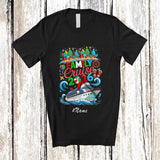 MacnyStore - Personalized Custom Name Family Cruise 2026; Adorable Christmas Santa Cruise Ship T-Shirt
