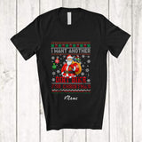 MacnyStore - Personalized Custom Name I Want Another Dirt Bike Christmas; Humorous Sweater Santa Rider T-Shirt