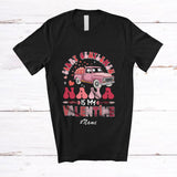 MacnyStore - Personalized Custom Name Sorry Gentlemen Nana Is My Valentine; Joyful Hearts On Pickup Truck T-Shirt