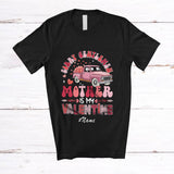 MacnyStore - Personalized Custom Name Sorry Gentlemen Mother Is My Valentine; Joyful Hearts On Pickup Truck T-Shirt