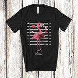 MacnyStore - Personalized Custom Name I Steal Hearts; Humorous Valentine Flamingo Animal Lover T-Shirt