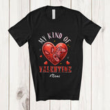 MacnyStore - Personalized Custom Name My Kind Of Valentine; Amusing Heart Game Controller; Men Boys Gamer T-Shirt
