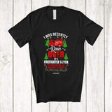 MacnyStore - Personalized Custom Name Run Over By A Firefighter Truck; Humorous Christmas Santa Running Runner T-Shirt