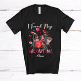 MacnyStore - Personalized Custom Name I Found My Valentine; Joyful Drum Musical Instruments Player Groovy T-Shirt