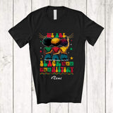MacnyStore - Personalized Custom Name We Are Black History; Joyful African Women Girls; Afro Family T-Shirt