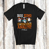 MacnyStore - Personalized Custom Name Boo Xing Analyst; Lovely Halloween Ghost Boxing Sport Player T-Shirt