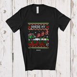 MacnyStore - Personalized Custom Name Where My Garbage Truck At; Joyful Christmas Sweater Reindeer Driver T-Shirt