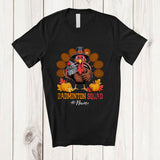 MacnyStore - Personalized Custom Name Badminton Squad; Happy Thanksgiving Turkey Badminton Racket Tail Player T-Shirt