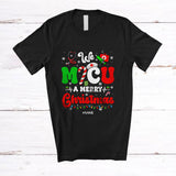 MacnyStore - Personalized Custom Name We MICU A Merry Christmas; Joyful Medical I.C.U RN Tech MICU Squad T-Shirt