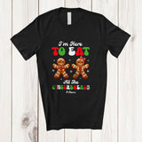 MacnyStore - Personalized Custom Name Here To Eat All The Gingerbreads; Joyful Christmas Baking Baker T-Shirt