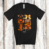MacnyStore - Personalized Custom Name Fall Firefighter Collection; Proud Thanksgiving Coquettes; Jobs T-Shirt