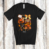 MacnyStore - Personalized Custom Name Fall Hair Stylist Collection; Proud Thanksgiving Coquettes; Jobs T-Shirt