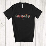 MacnyStore - Personalized Custom Name Lunch Ladies; Lovely Christmas Snow Decoration; Jobs Careers T-Shirt