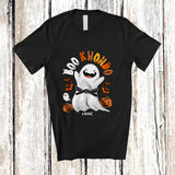 MacnyStore - Personalized Custom Name Boo Kwondo; Joyful Halloween Ghost Boo Taekwondo; Family T-Shirt