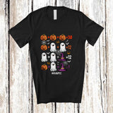 MacnyStore - Personalized Custom Name Order Of Operations; Joyful Halloween Quiz Math Teacher Pumpkin Boo T-Shirt