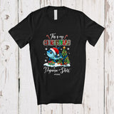 MacnyStore - Personalized Custom Name My Christmas Pajama Shirt; Fantastic X-mas Tree Santa Tuna T-Shirt