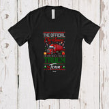 MacnyStore - Personalized Custom Name Official Christmas Truck Team; Lovely X-mas Sweater Driver T-Shirt