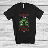 MacnyStore - Personalized Santa Lungs; Amazing Christmas Sweater Custom Name Respiratory Therapy T-Shirt