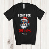 MacnyStore - Personalized Custom Name I Do It For The Ho's; Awesome Christmas Santa Sunglasses Face T-Shirt