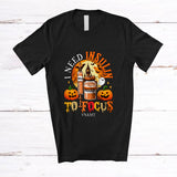 MacnyStore - Personalized Custom Name Need Insulin To Focus; Creepy Halloween Moon Ghost; Diabetes Diabetic T-Shirt