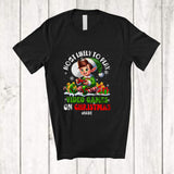 MacnyStore - Personalized Custom Name Likely To Play Video Games On Christmas; Amusing Elf Gaming Gamer T-Shirt