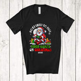 MacnyStore - Personalized Custom Name Likely To Play Video Games On Christmas; Amusing Santa Gaming Gamer T-Shirt