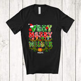 MacnyStore - Personalized Custom Name Very Merry Welder; Wonderful Christmas Lights Tinsel; Proud Jobs T-Shirt