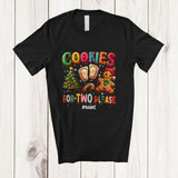 MacnyStore - Personalized Custom Name Cookies For Two Please; Adorable Pregnancy Christmas Baking Baker T-Shirt