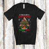 MacnyStore - Personalized Custom Name My Christmas Pajama Shirt; Amusing X-mas Tree Games Controller; Gamer T-Shirt
