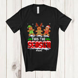 MacnyStore - Personalized Custom Name This The Season; Amazing Christmas Lights Three Gingerbread; Baker T-Shirt