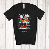 MacnyStore - Personalized Custom Name LOVE Chef; Proud Christmas Chef Tools Jobs Reindeer T-Shirt