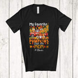 MacnyStore - Personalized Custom Name Favorite Pumpkins Call Me Mom; Lovely Thanksgiving Gnomes On Pickup T-Shirt