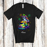 MacnyStore - Personalized Custom Name Unicorn On Truck; Lovely Mardi Gras Unicorn Driver; Parades Group T-Shirt