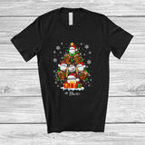 MacnyStore - Personalized Custom Name Baseball Christmas Tree Lights; Awesome X-mas Sport Player Team T-Shirt