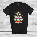 MacnyStore - Personalized Custom Name Golf Christmas Tree Lights; Awesome X-mas Sport Player Team T-Shirt
