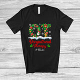 MacnyStore - Personalized Custom Name Occupational Therapy; Merry Christmas Winter OT OTA Nurse T-Shirt