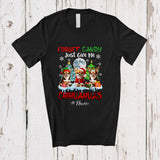 MacnyStore - Personalized Custom Name Forget Candy Give Me Chihuahuas; Lovely Christmas Family Group T-Shirt