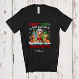 MacnyStore - Personalized Custom Name Forget Candy Give Me Golden Retrievers; Lovely Christmas Family Group T-Shirt