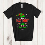 MacnyStore - Personalized Custom Name The Disc Golf Elf; Wonderful Christmas Elf Family; Sport Playing Player T-Shirt
