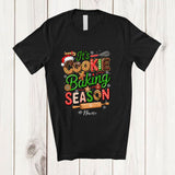 MacnyStore - Personalized Custom Name It's Cookie Baking Season; Amusing Christmas Gingerbread; Baker Family T-Shirt