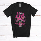 MacnyStore - Personalized Custom Name I Wear Pink For My Mom; Awesome Breast Cancer Sunflowers; Family T-Shirt
