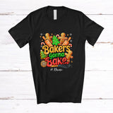 MacnyStore - Personalized Custom Name Bakers Gonna Bake; Amazing Christmas  Baking Gingerbread Baker T-Shirt