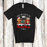 MacnyStore - Personalized Custom Name A Few Of My Favorite Things; Joyful Christmas Gingerbread Coffee Movie T-Shirt